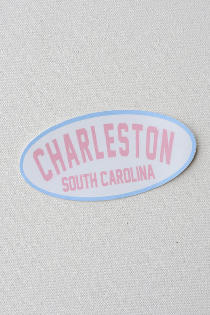 Charleston Oval Sticker