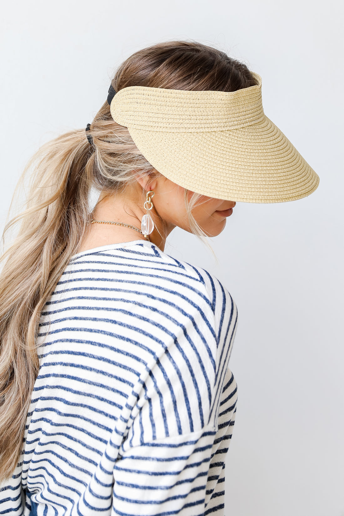 Straw Visor from dress up