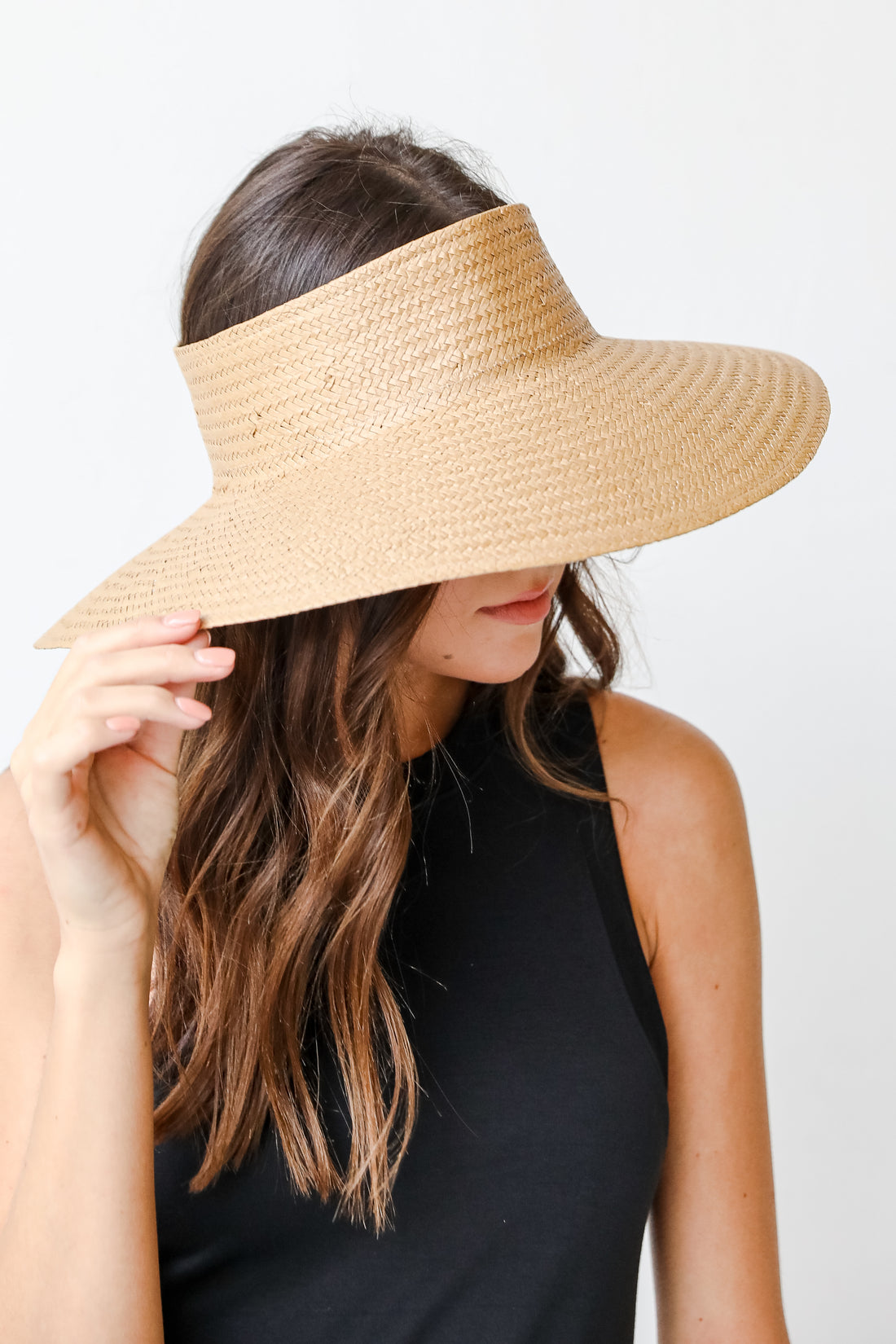 Straw Visor from dress up