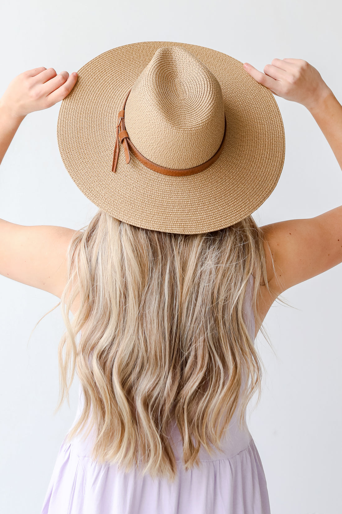Straw Wide Brim Hat from dress up