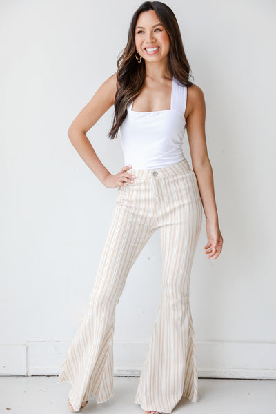 Striped Flare Jeans from dress up