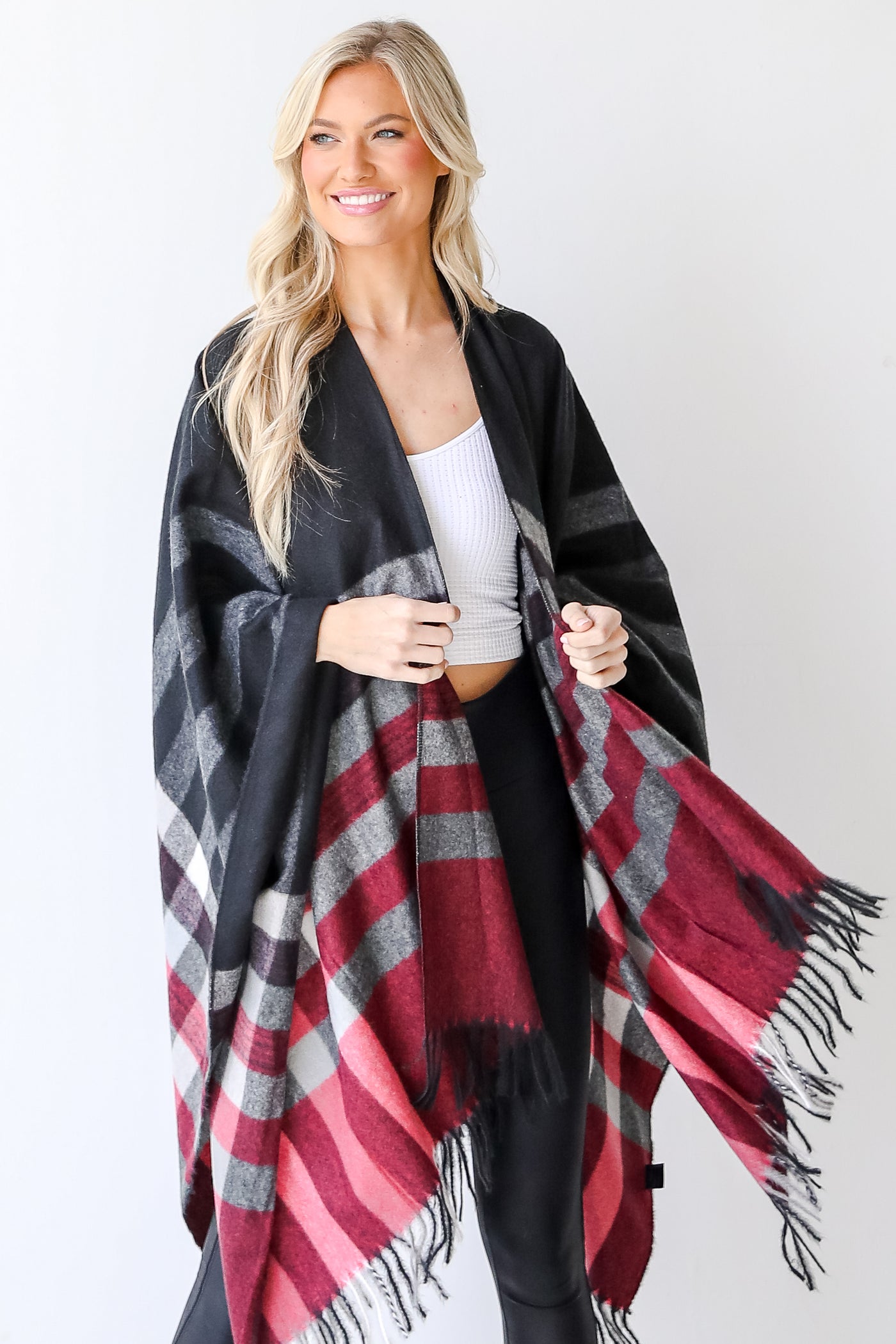 Striped Poncho from dress up