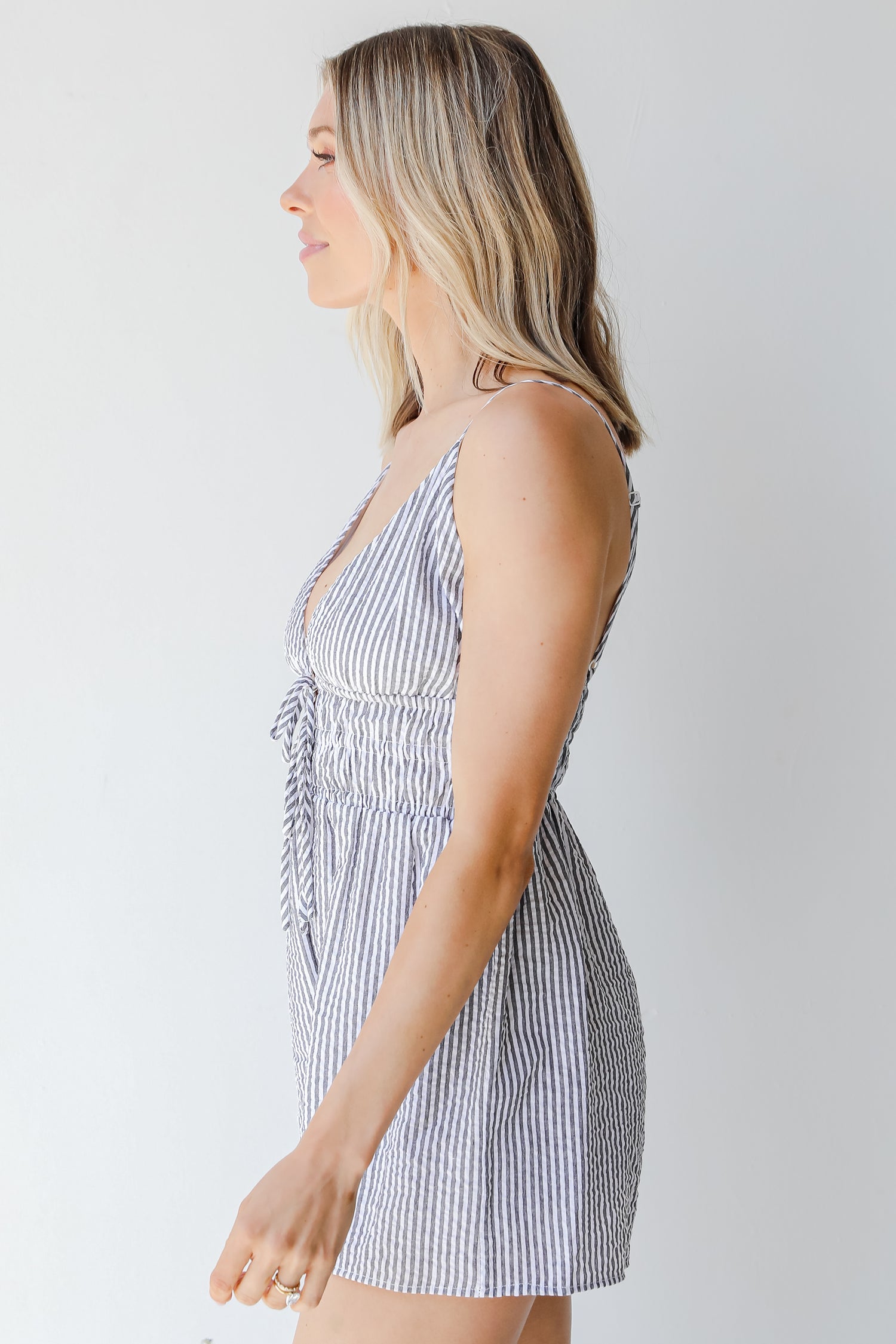 Forever Adventure Seersucker Romper