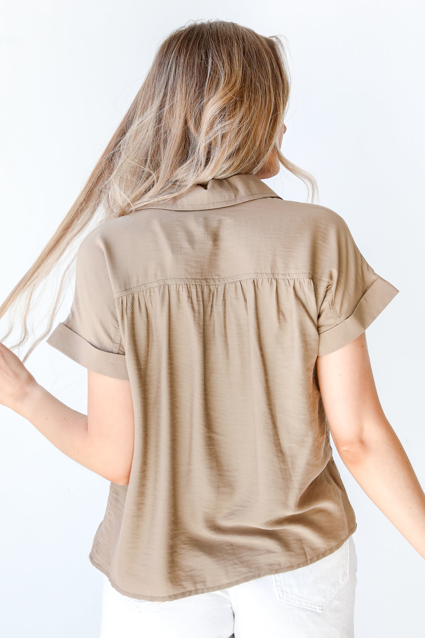 Blouse back view