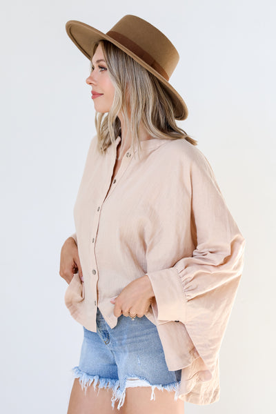 Oversized Blouse side view