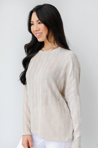  Knit Top side view