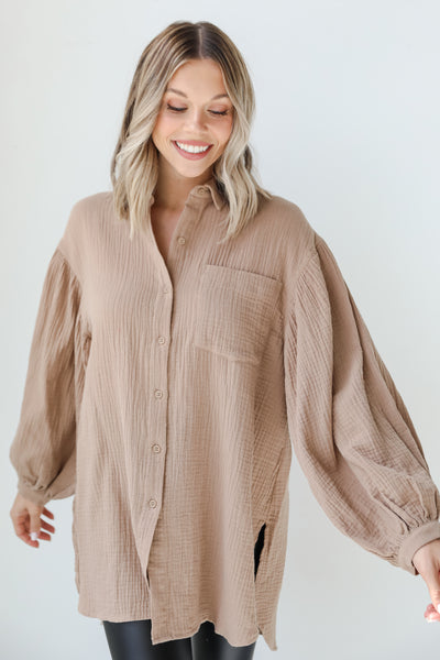 Linen Tunic front view