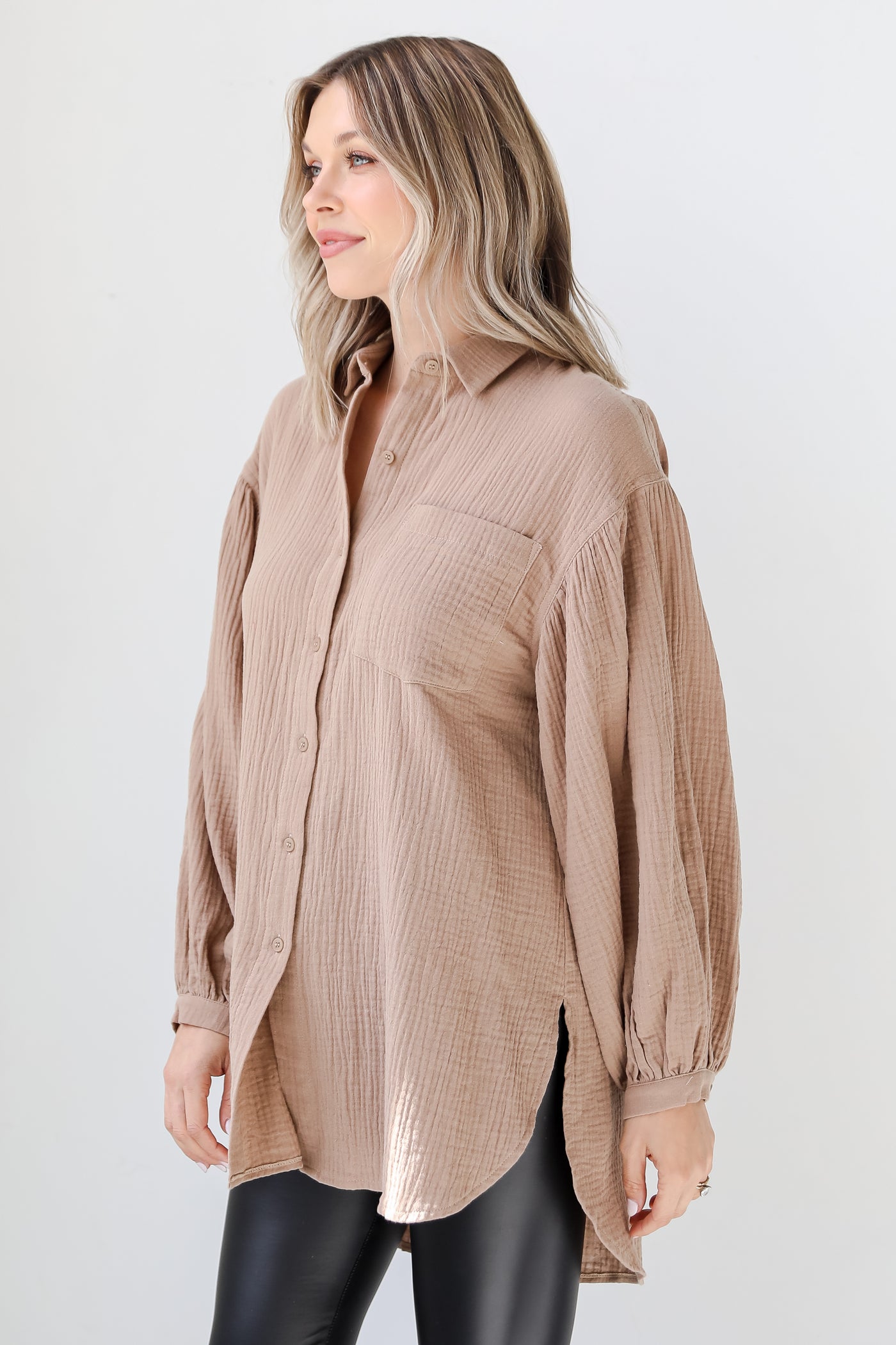 Linen Tunic side view