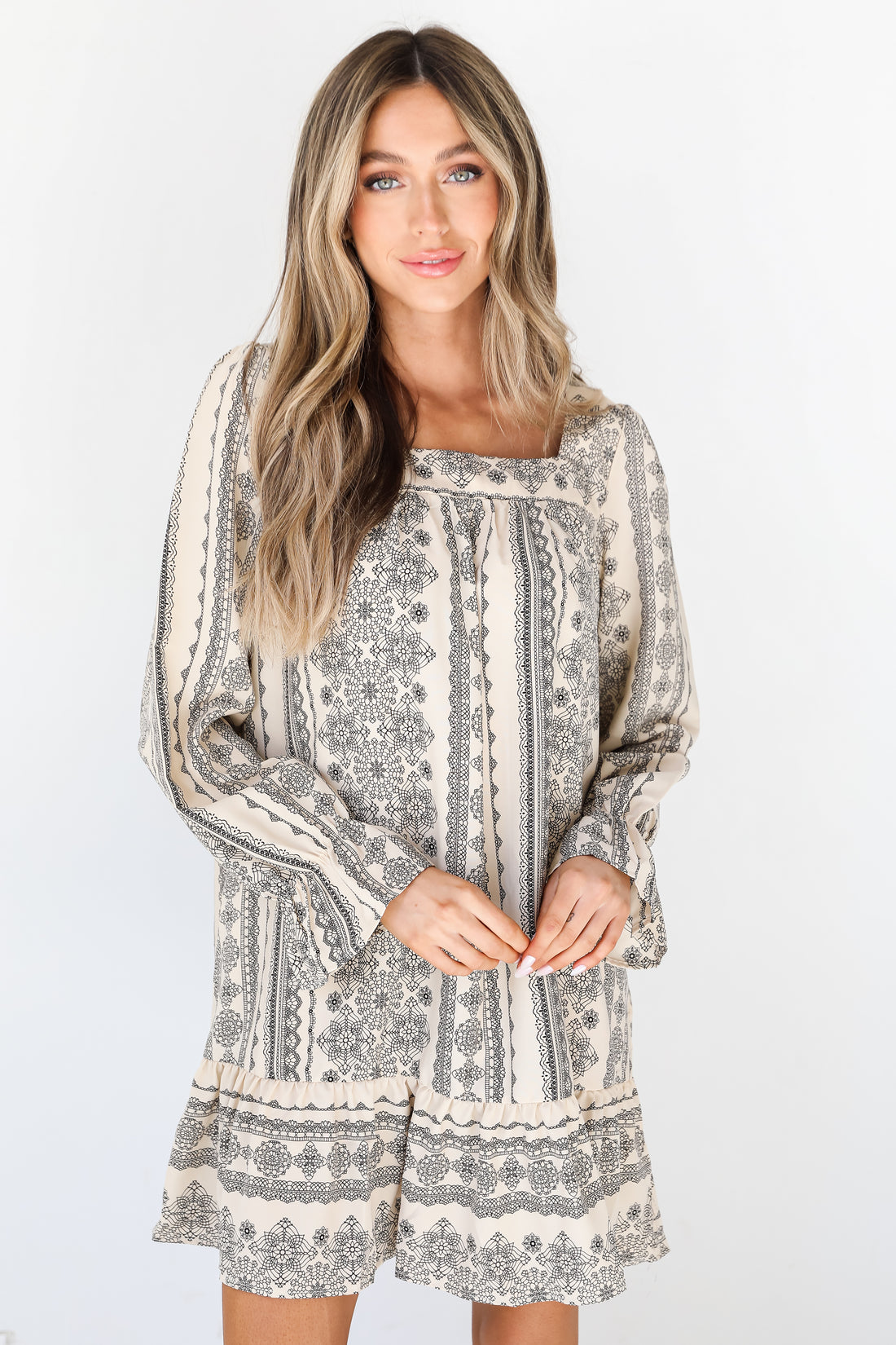 boho Mini Dress