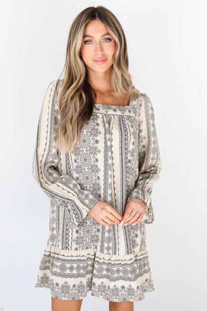 boho Mini Dress