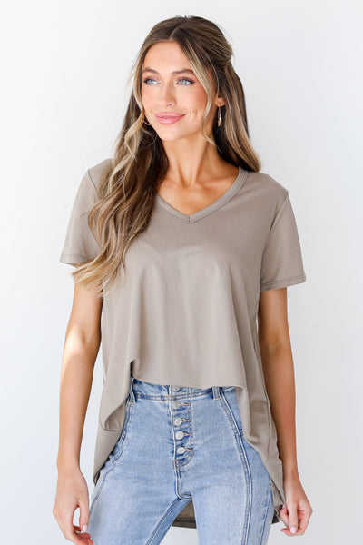 taupe Top