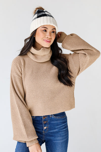 Turtleneck Sweater front view