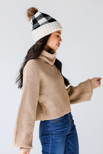 Turtleneck Sweater side view