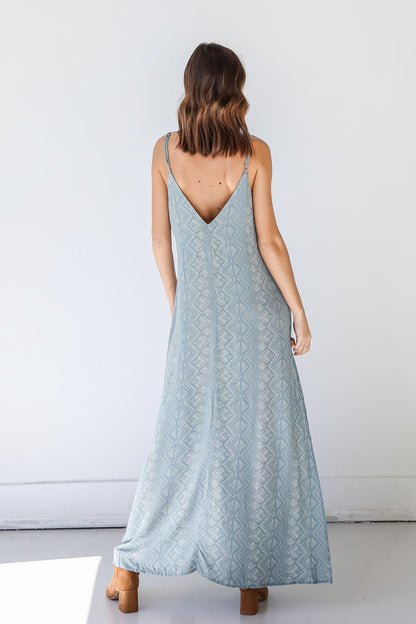 Maxi Dress back view