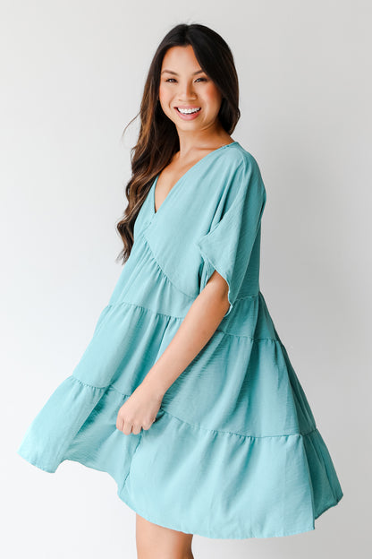 Tiered Babydoll Dress side view