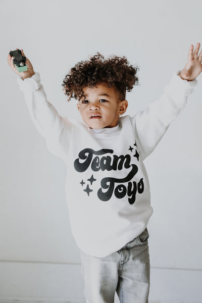 Youth Team Toys Pullover. Chistmas Graphic Sweatshirt for kids