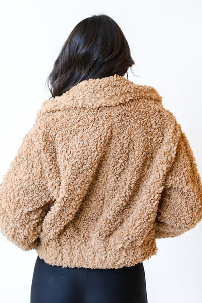 Teddy Jacket back view