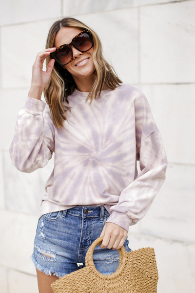 Taylor Oversized Tie-Dye Pullover