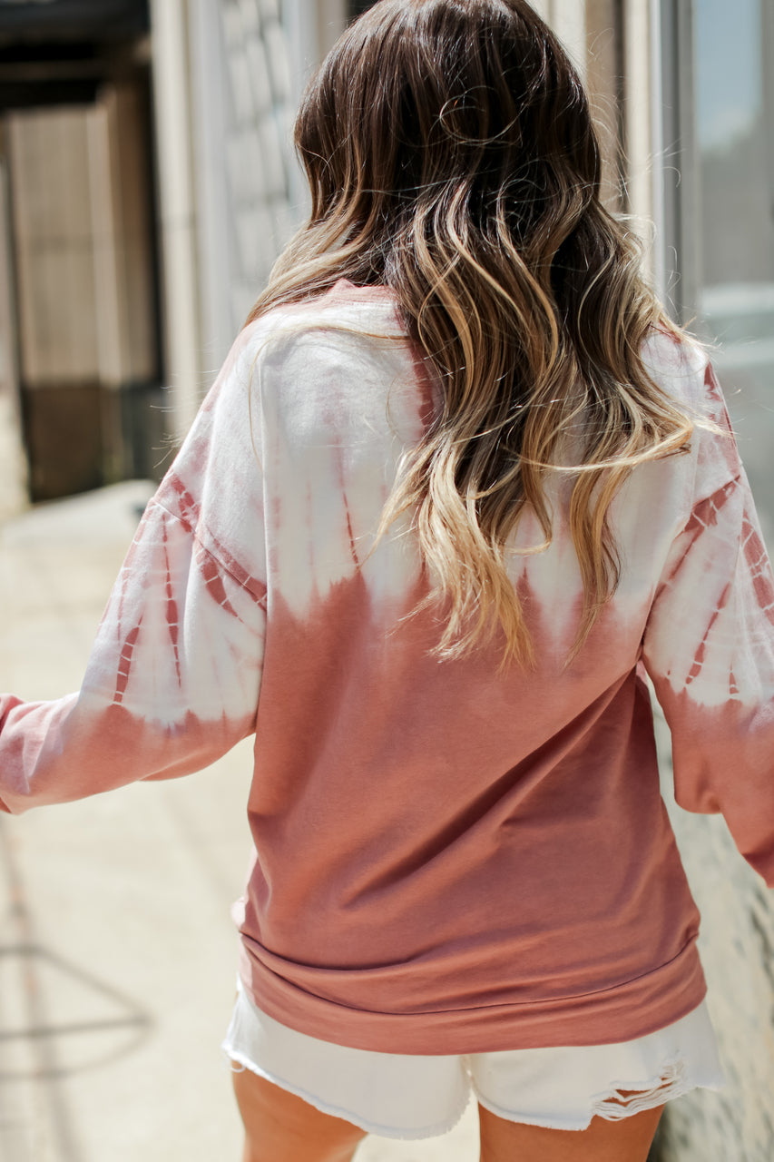 Time to Chill Tie-Dye Pullover