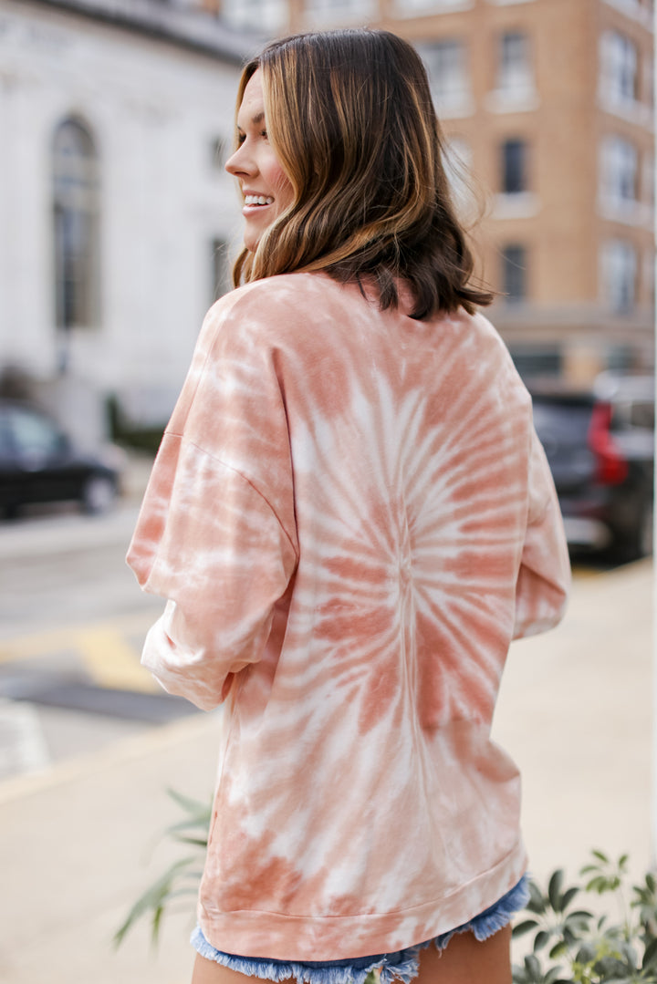 Taylor Oversized Tie-Dye Pullover