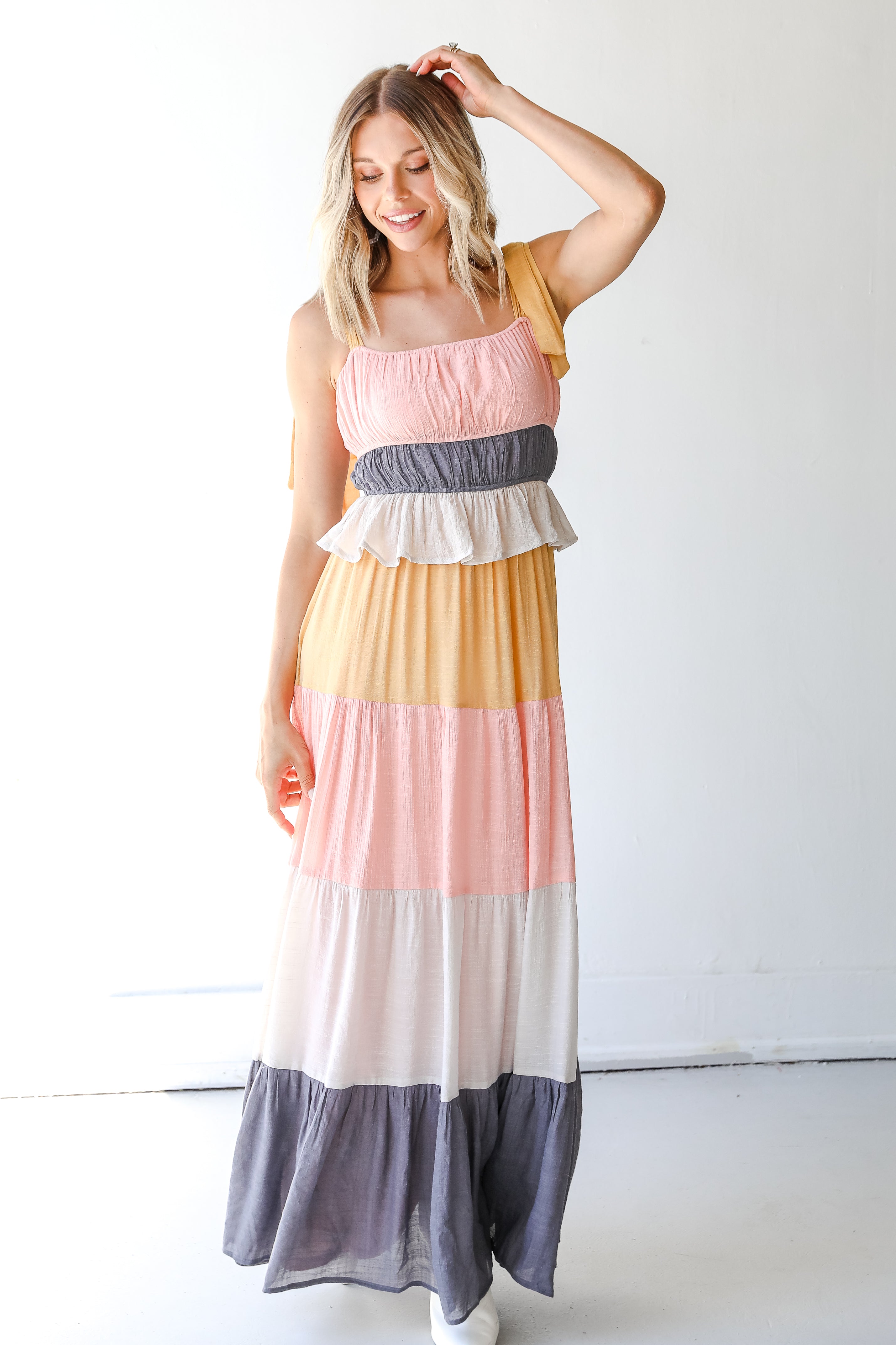 Tiered Maxi Dress