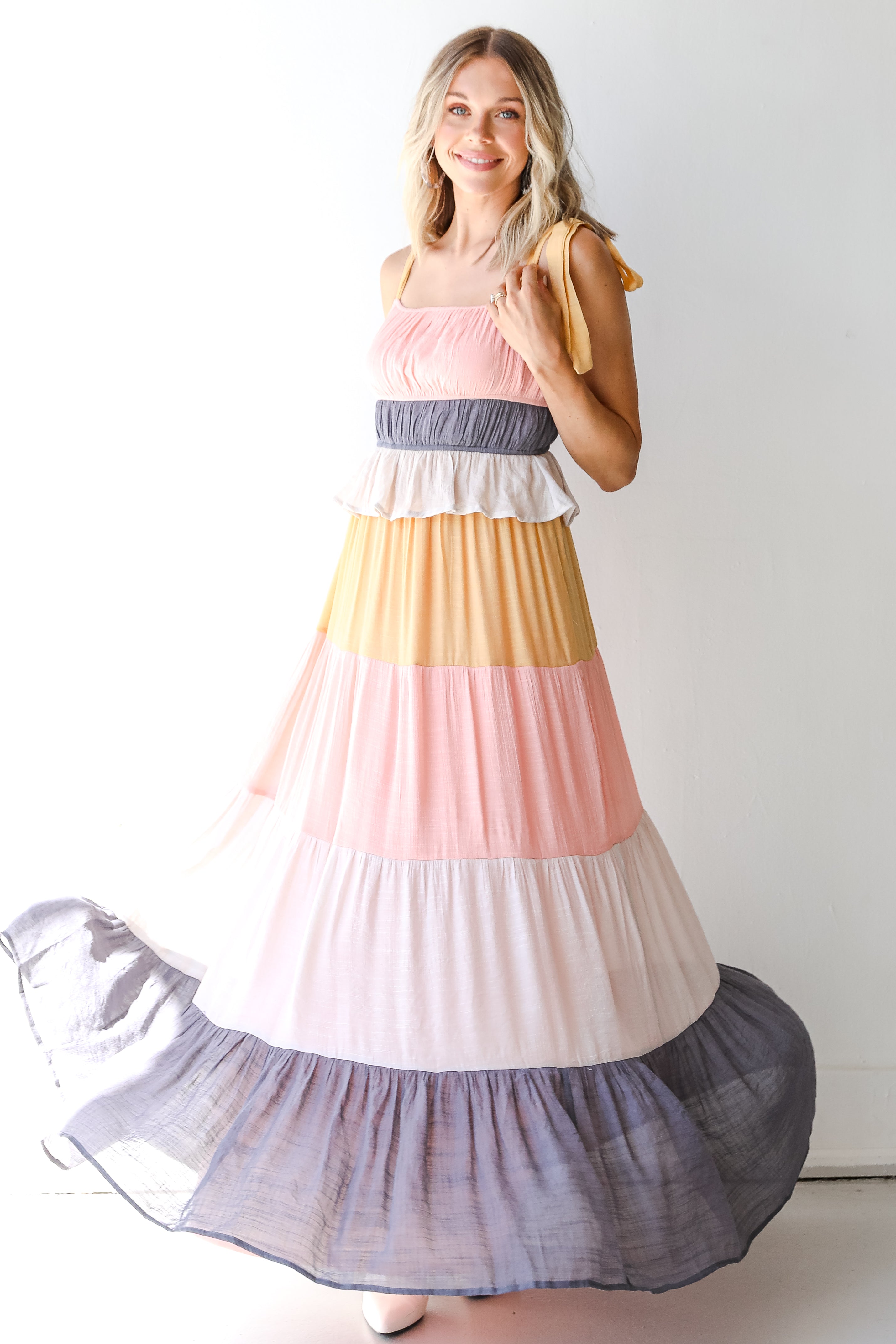 Tiered Maxi Dress from dress up