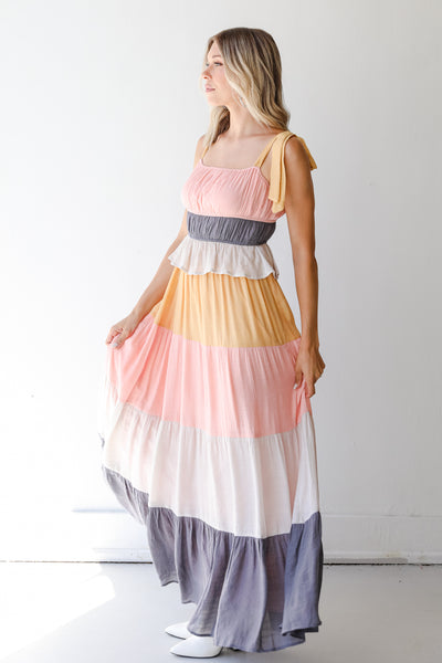 Tiered Maxi Dress side view