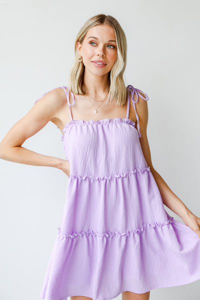 Mini Dress in lavender