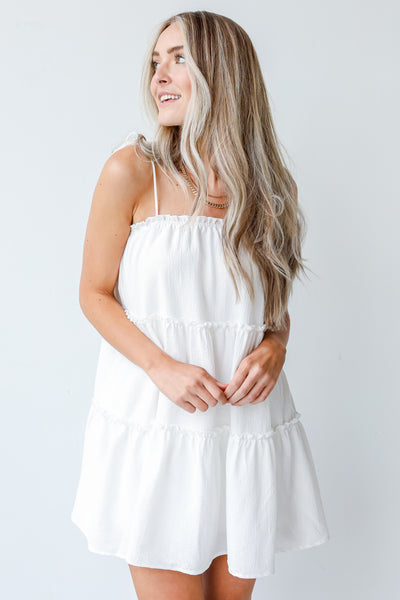 Mini Dress in white