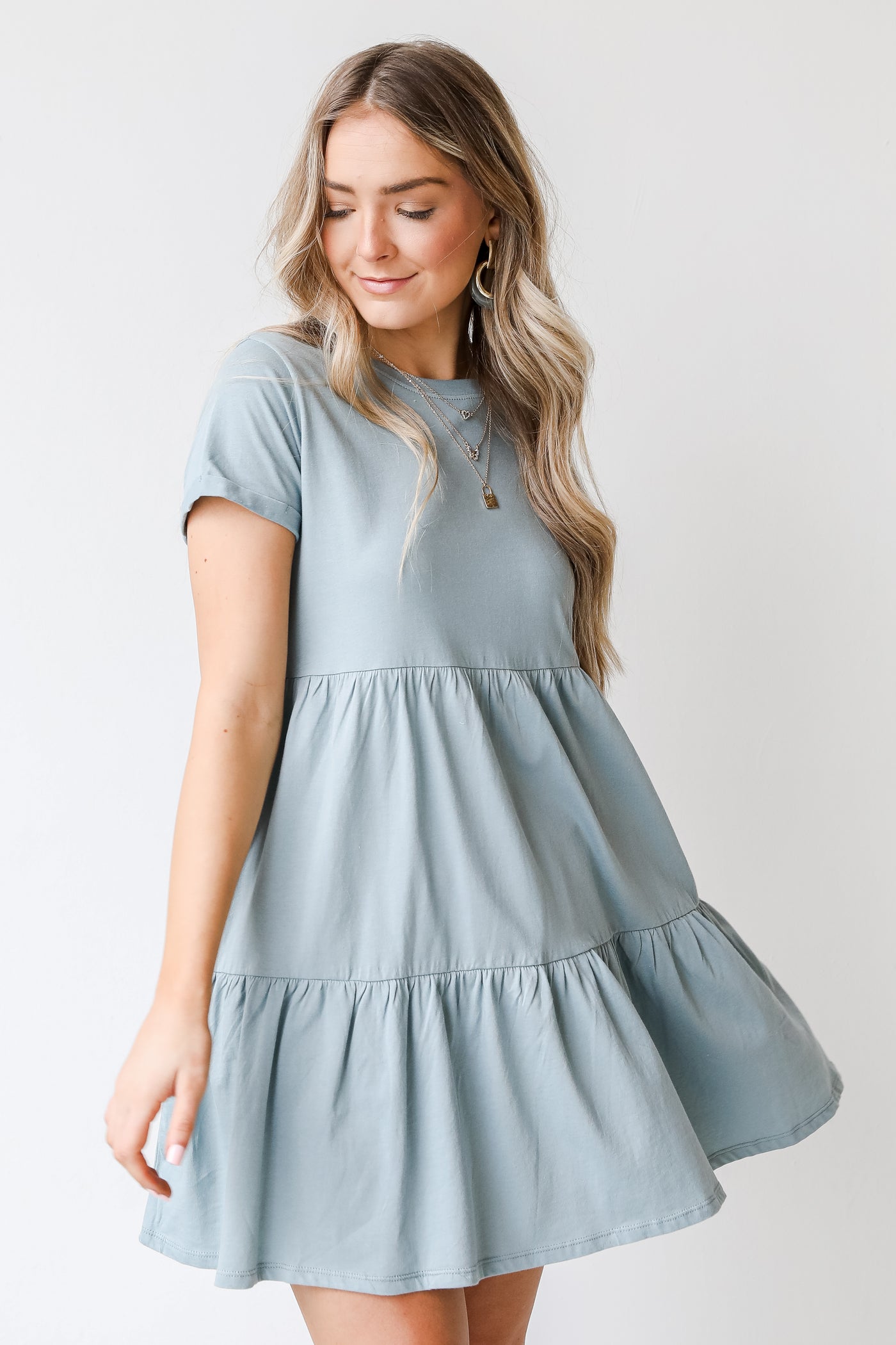 Tiered Babydoll Dress from dress up