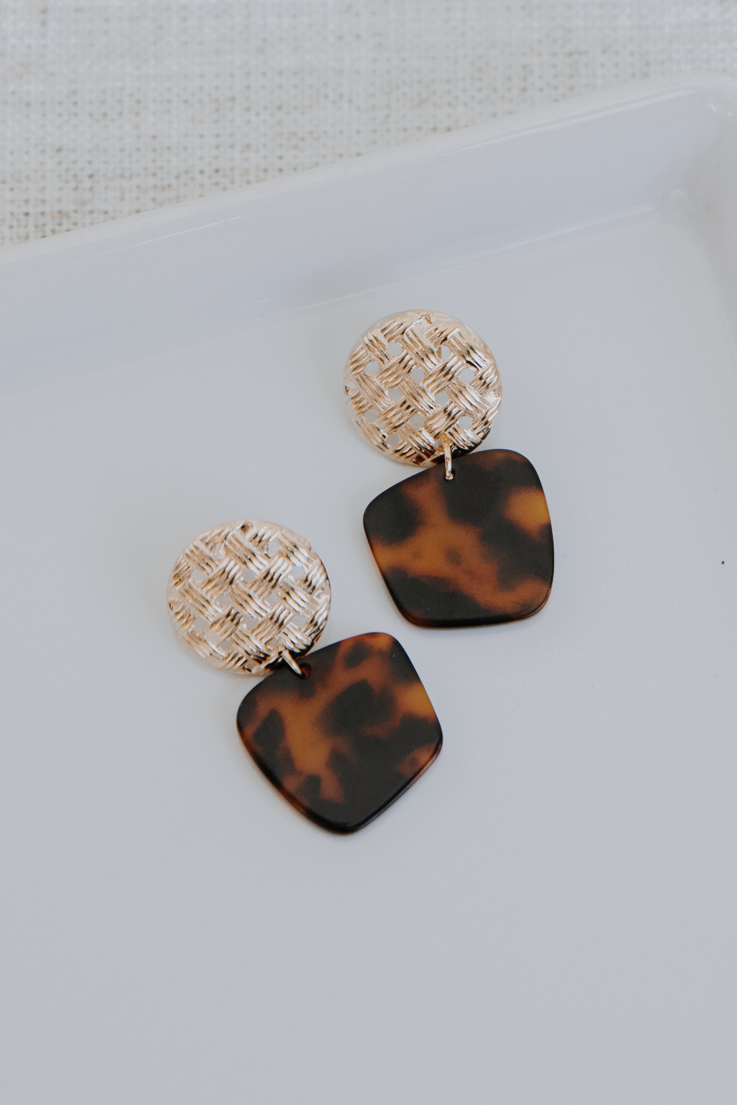 Drop Earrings flat lay
