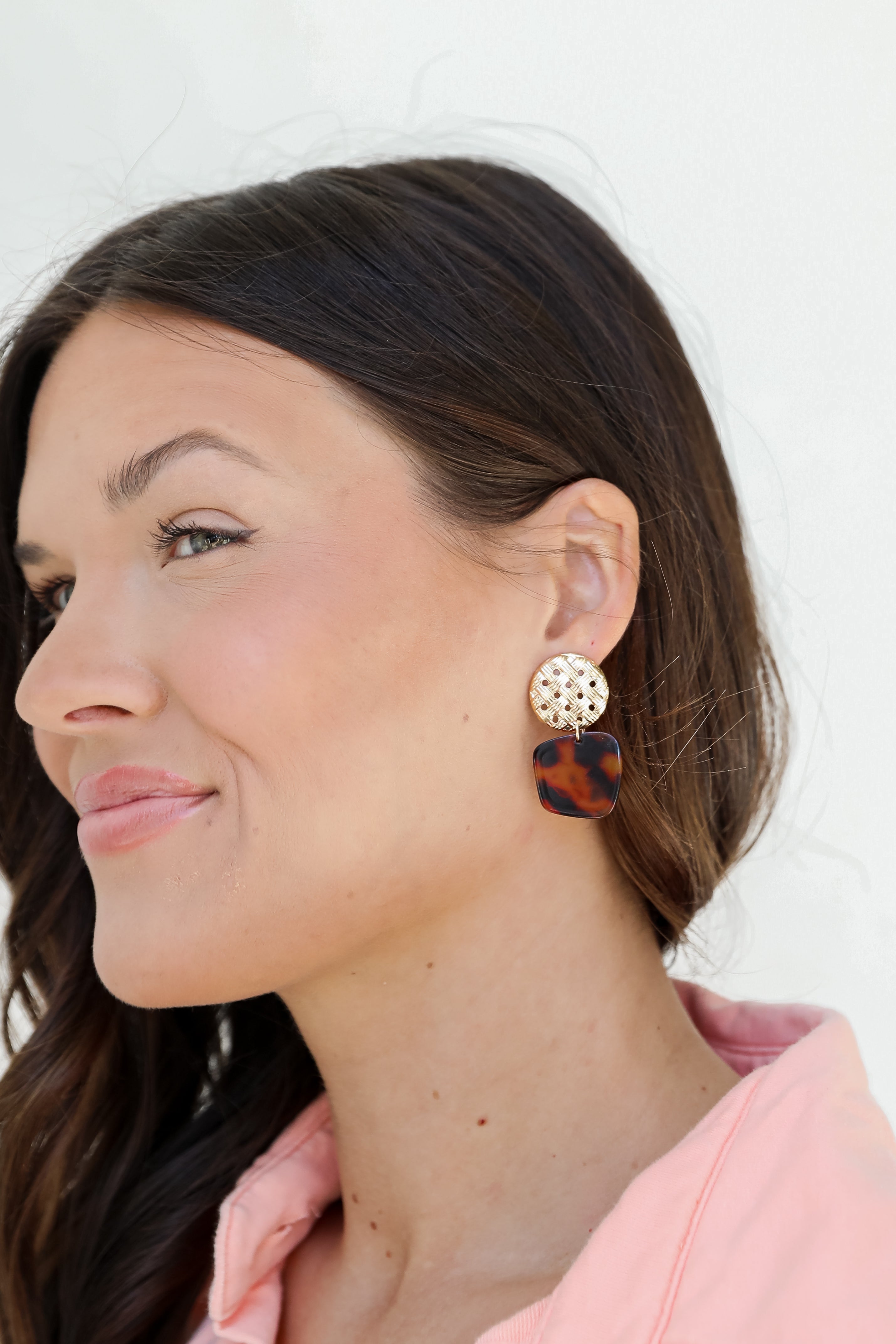 Drop Earrings on model