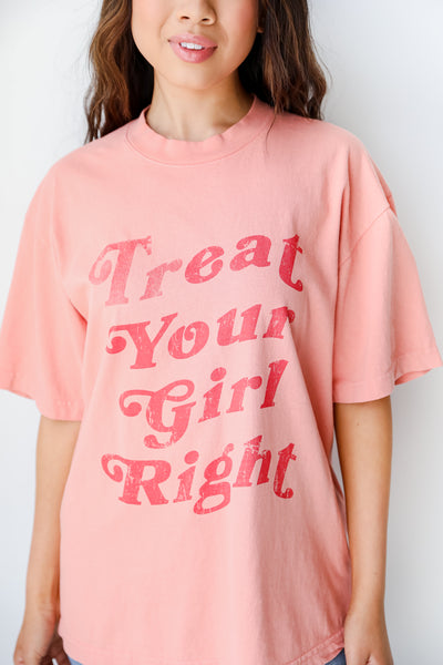 Treat Your Girl Right Graphic Tee from dress up