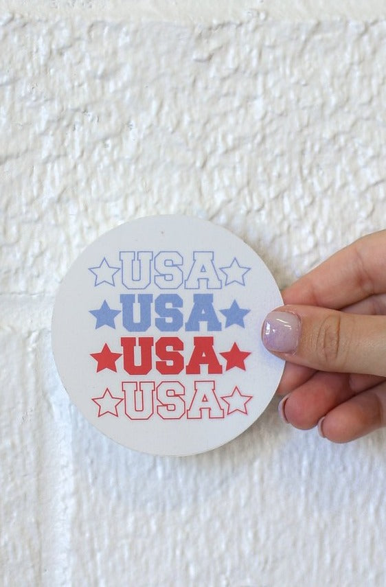 USA Star Sticker