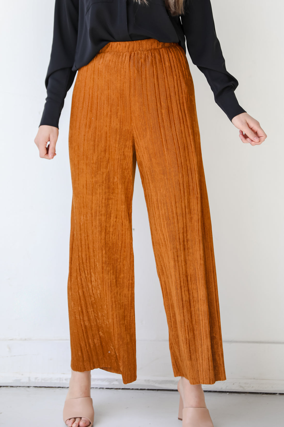Corduroy Wide Leg Pants