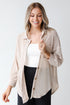 tan waffle knit top