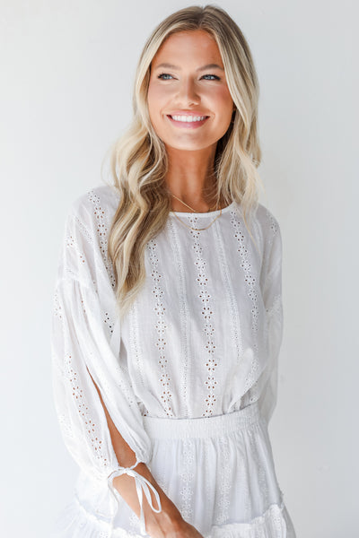 Eyelet Blouse from dress up