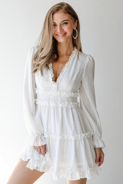 Ruffle Mini Dress