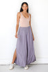 purple Wide Leg Pants