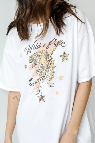 Wild & Free Graphic Tee from dress up