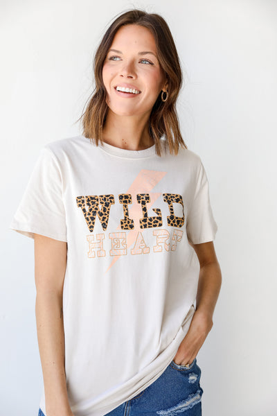 Wild Heart Graphic Tee front view