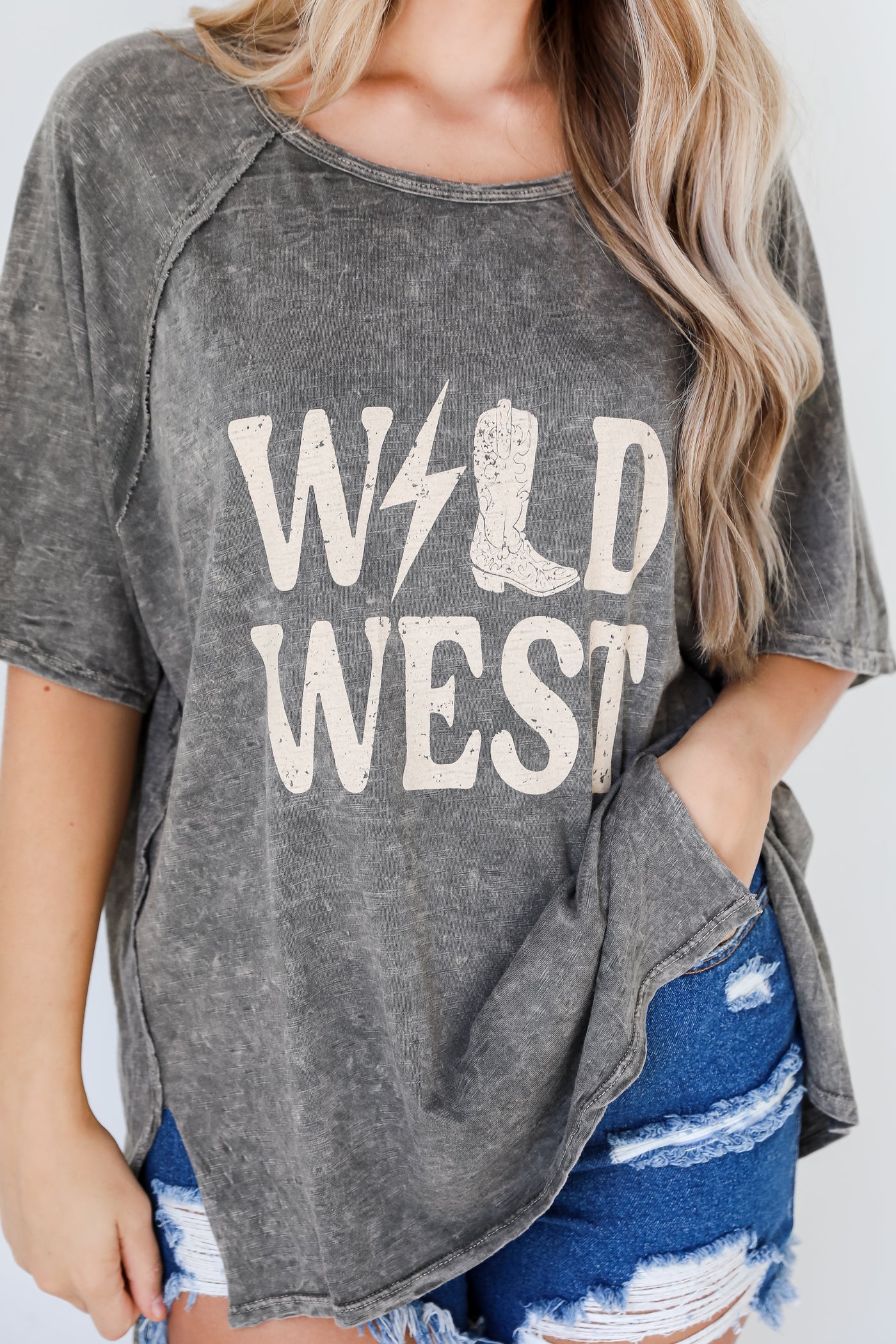 Wild West Graphic Tee front view